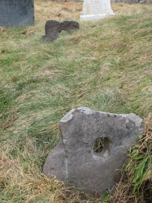 The Sampson grave stones