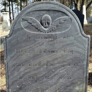 Gravestone of Adams, Henry 1782