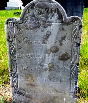 Gravestone of Balch, Mary 1737