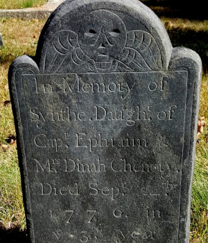 Gravestone of Chenery, Synthe 1776