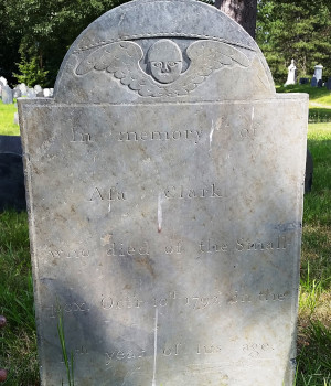 Gravestone of Clark, Asa 1792