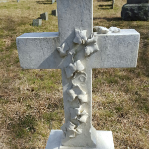 Gravestone of Locke, Charlotte Tucker Guild 1872