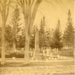 Thayer Lot - Old Section of Cemetery